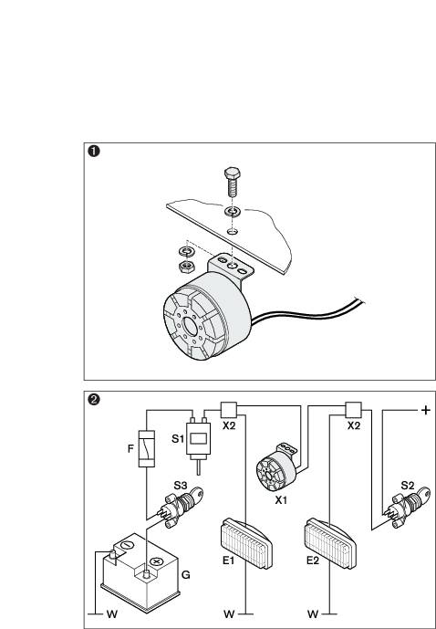 Bosch 0 986 334 002 Rückfahrwarner Selbstjustierender Schallpegel