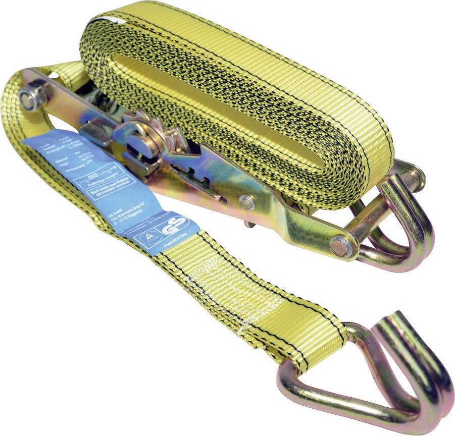 LAS 10333 Zweiteiliger Spanngurt Zugkraft LC Niederzurren (einzeln/direkt)=500 daN (L x B) 5 m x 25