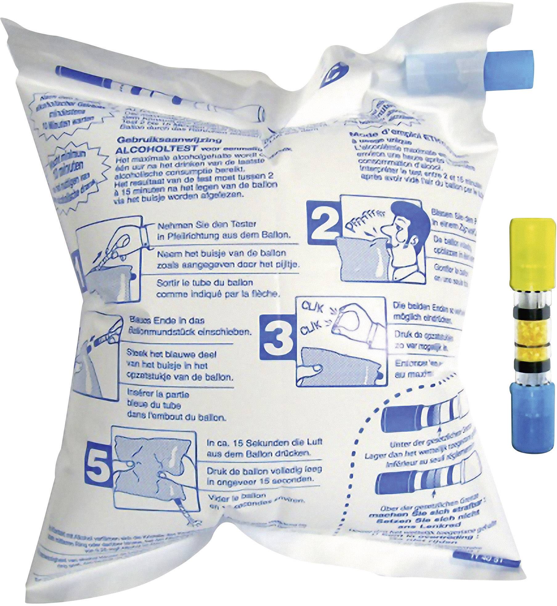 ACE NF X20-702 Alkoholtester Weiß, Blau, Gelb 0 bis 0.5 ‰ Mit NFX-Zulassung