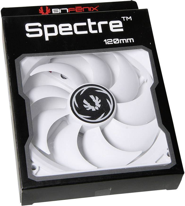 Bitfenix Spectre PC-Gehäuse-Lüfter Weiß (B x H x T) 120 x 120 x 25mm