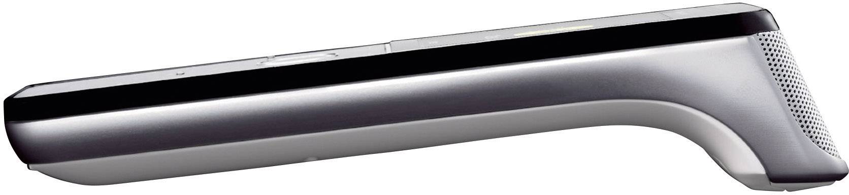 Panasonic KX-PRWA10 DECT Mobilteil Schwarz, Edelstahl