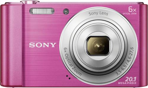 Sony Cyber Shot DSC W810P Digitalkamera 20.1 Megapixel Opt. Zoom 6 x Pink  - Onlineshop Voelkner