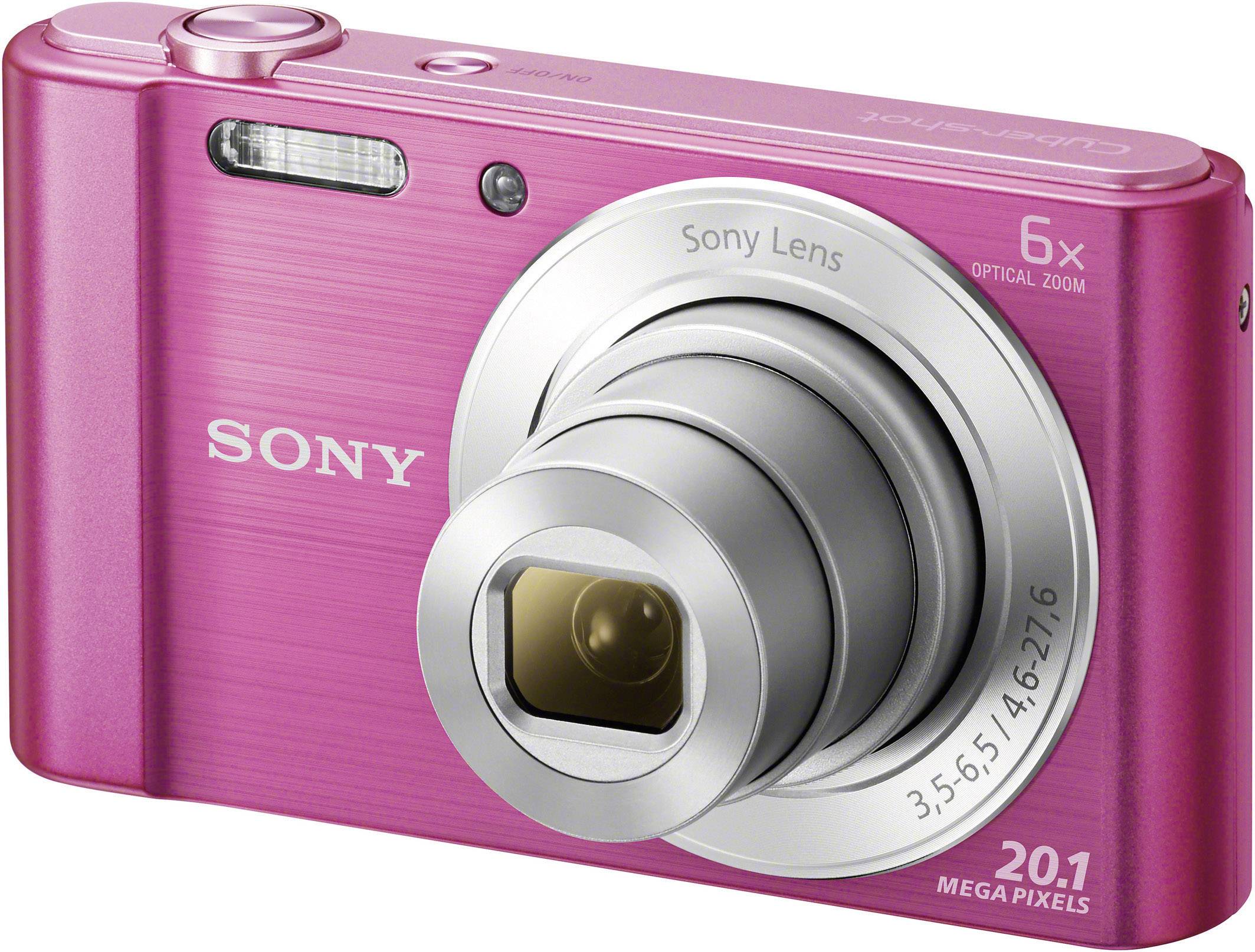 Sony Cyber-Shot DSC-W810P Digitalkamera 20.1 Megapixel Opt. Zoom: 6 x Pink