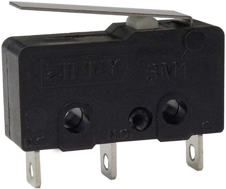 Zippy SM1-N6S-01A0-Z Mikroschalter SM1-N6S-01A0-Z 250 V/AC 6A 1 x Ein/(Ein) tastend