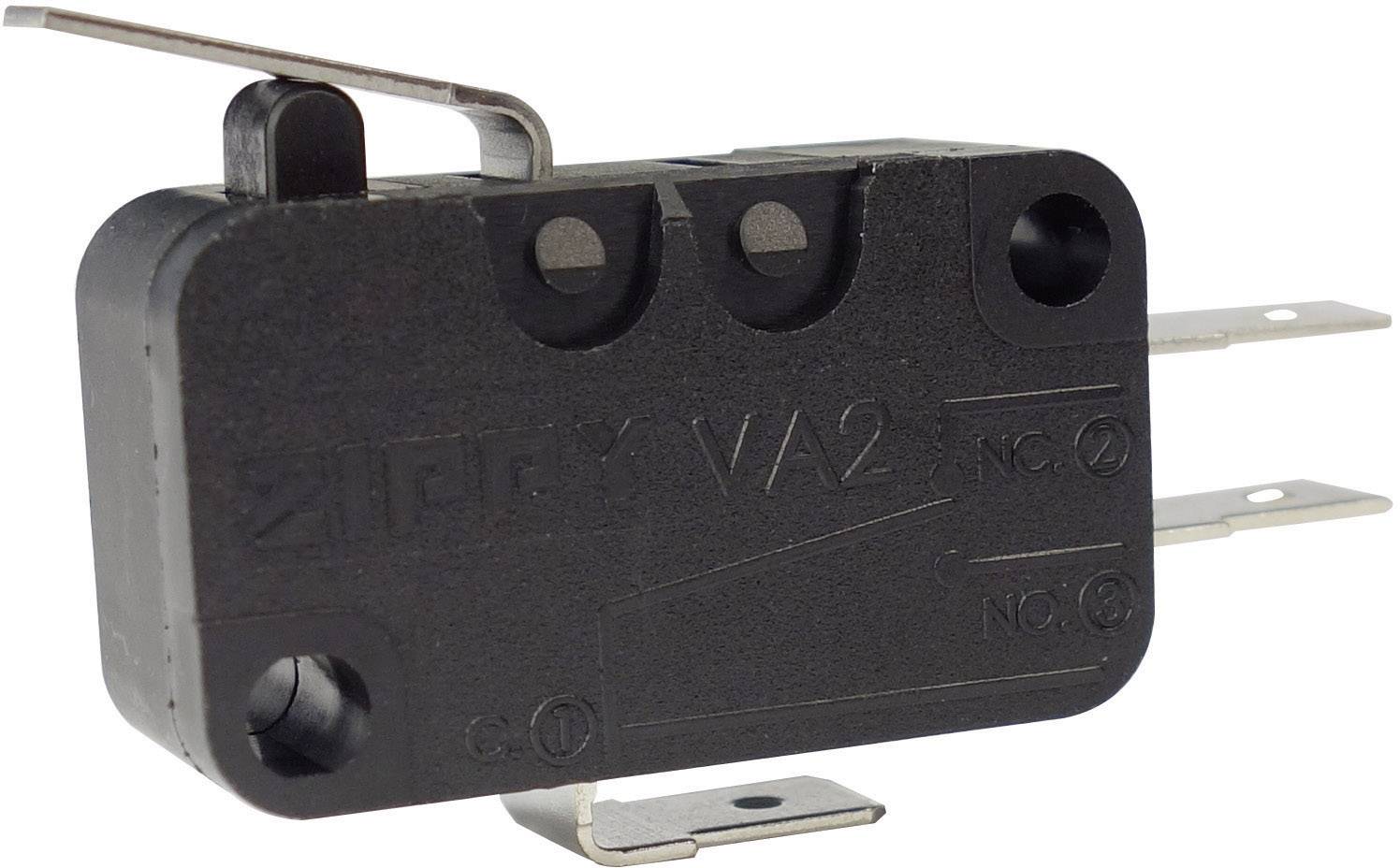 Zippy VA2-16S2-01D0-Z Mikroschalter VA2-16S2-01D0-Z 250 V/AC 16A 1 x Ein/(Ein) tastend