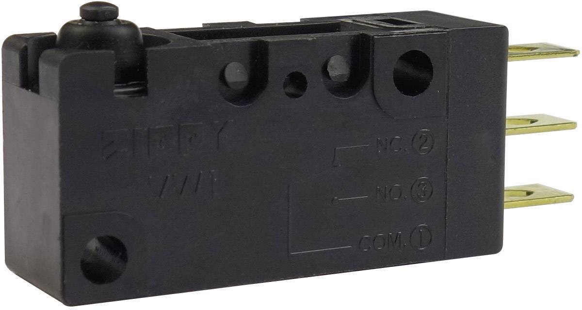 Zippy VW1-10S0-00D3-Z Mikroschalter VW1-10S0-00D3-Z 250 V/AC 10 A 1 x Ein/(Ein) tastend 1 St.