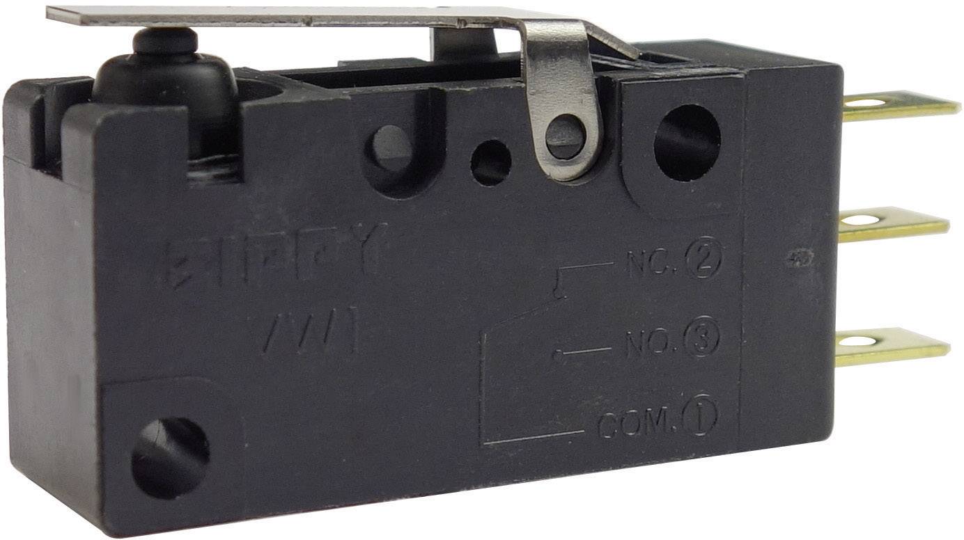 Zippy VW1-10S1-01D3-Z Mikroschalter VW1-10S1-01D3-Z 250 V/AC 10A 1 x Ein/(Ein) tastend 1St.