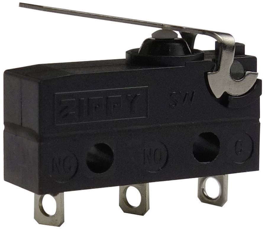 Zippy SW-05S-01A0-Z Mikroschalter SW-05S-01A0-Z 250 V/AC 6A IP67 tastend 1St.