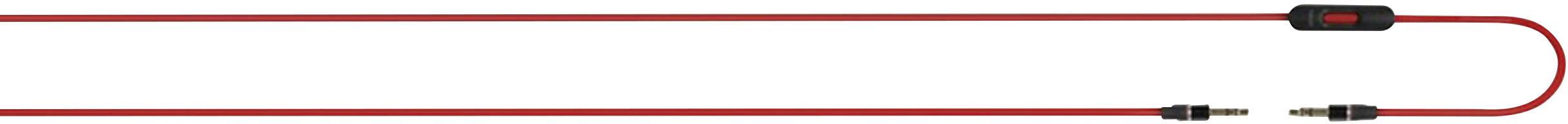 Klinke Audio Anschlusskabel [1x Klinkenstecker 3.5 mm - 1x Klinkenstecker 3.5 mm] 1.21 m Rot Beats, Android