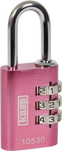 KASP K10530PIND Vorhängeschloss 30mm Pink Zahlenschloss