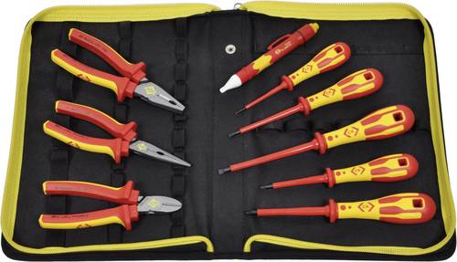 C.K T5953 Werkzeugset VDE in Tasche 10teilig