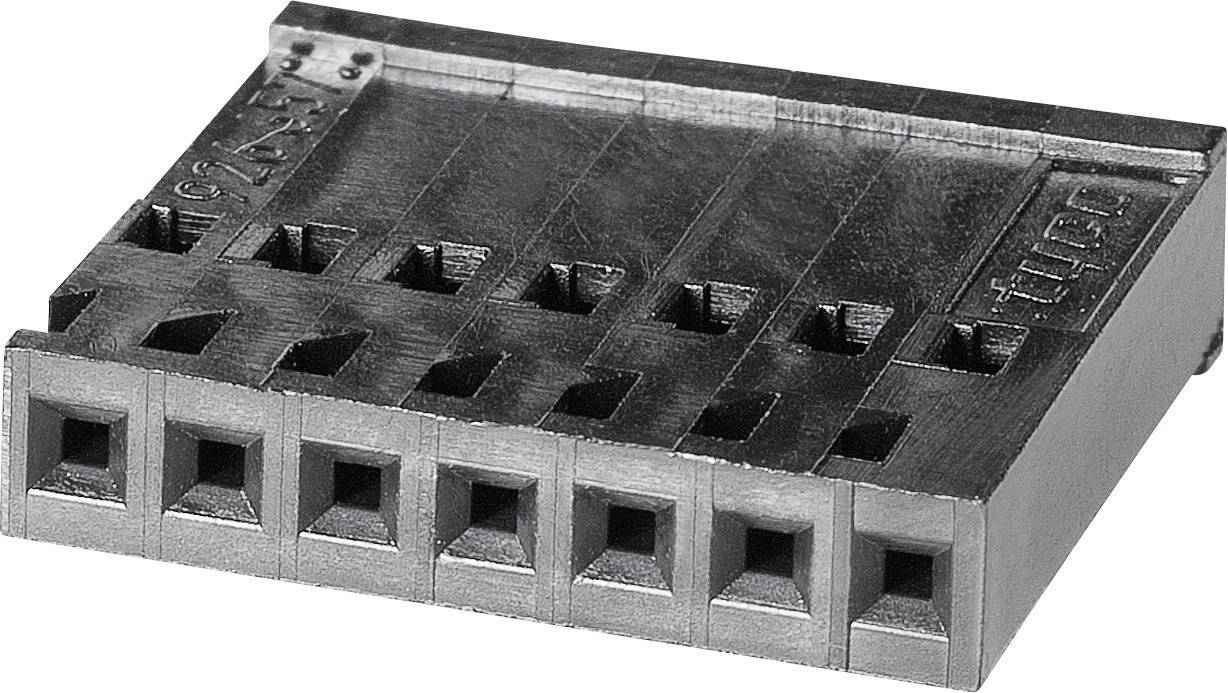 TE Connectivity Buchsengehäuse-Kabel AMPMODU Polzahl Gesamt 4 Rastermaß: 2.54 mm 926657-4