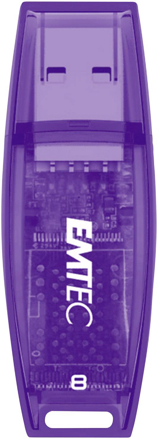 Emtec Candy Jar USB-Stick 8 GB Gelb, Violett, Rot, Blau, Grün ECMMD8GC410JAR80 USB-A (USB 2.0)