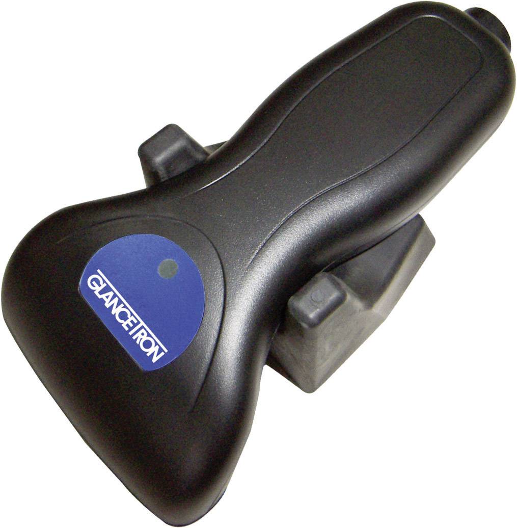 Glancetron 2009 PS/2-Kit (KBW) Barcode-Scanner Kabelgebunden 1D Linear Imager Schwarz Hand-Scanner PS/2