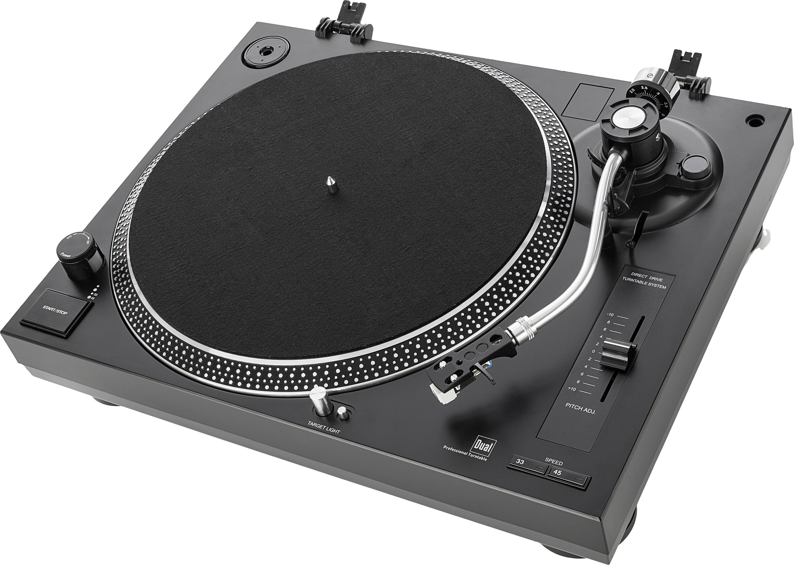 Dual DTJ 301.1 USB USB-Plattenspieler Direktantrieb Schwarz