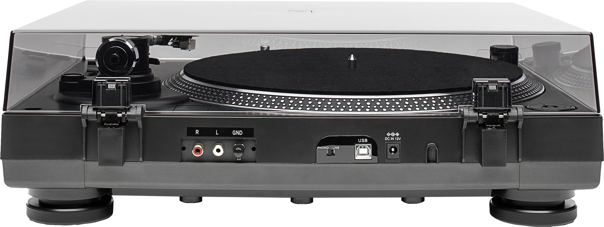 Dual DTJ 301.1 USB USB-Plattenspieler Direktantrieb Schwarz