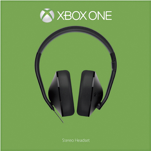Microsoft One Stereo Headset Gaming Over Ear Headset kabelgebunden Stereo Schwarz Lautstärkeregelung, Mikrofon-Stummschaltung