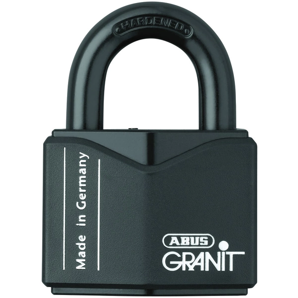 ABUS ABVS00838 Vorhängeschloss 63 mm verschieden schließend Schwarz Schlüsselschloss ABUS ABVS00838 Vorhängeschloss 63 mm verschieden schließend Schwarz Schlüsselschloss