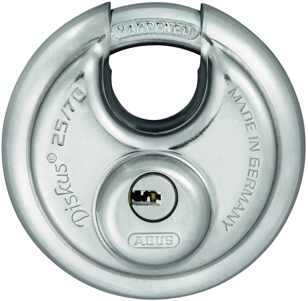 ABUS ABVS35825 Vorhängeschloss 117 mm verschieden schließend Silber Schlüsselschloss