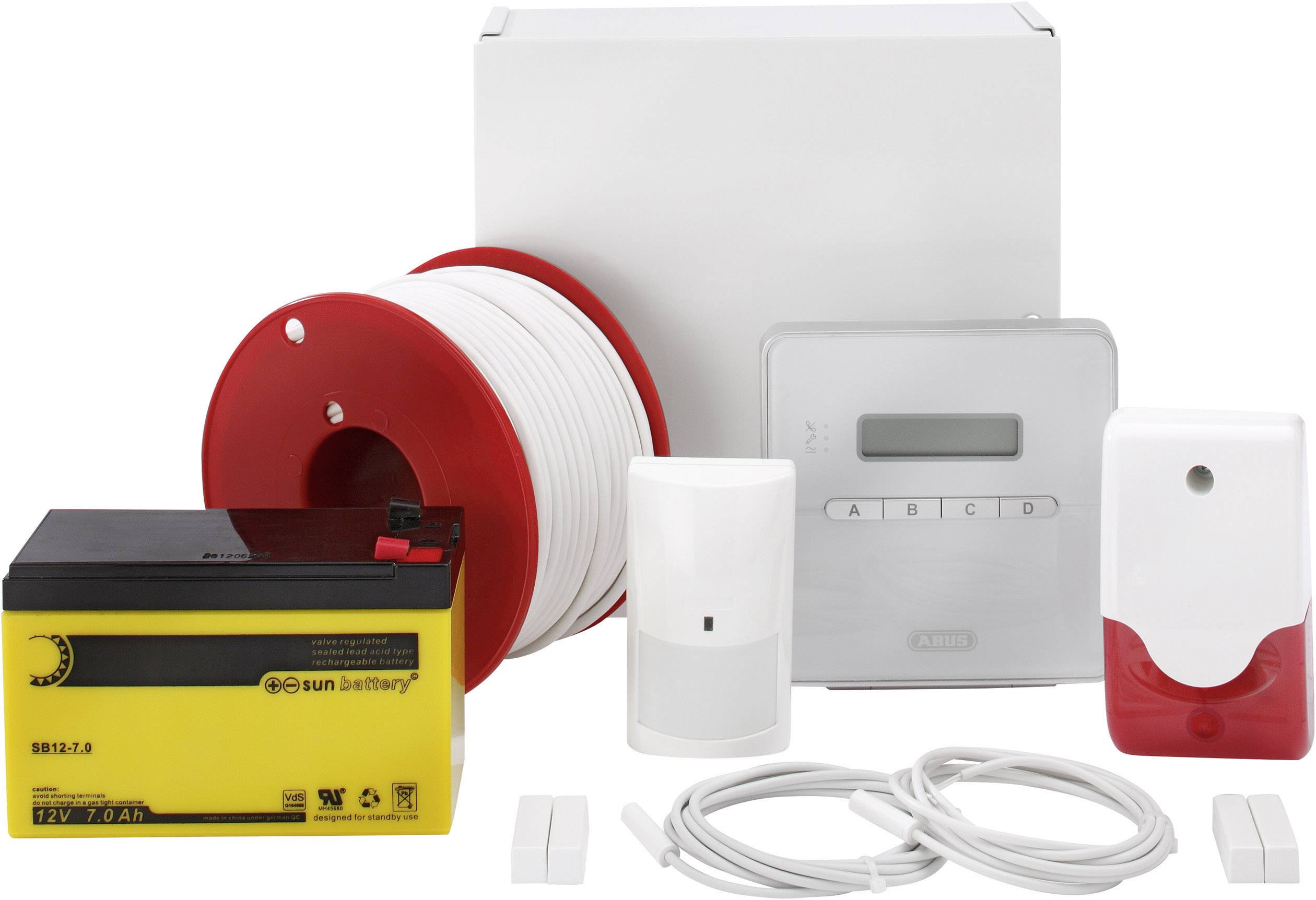 ABUS AZ4298 Terxon SX Alarmanlagen-Sets Alarmzonen 8x Drahtgebunden, 1x Sabotagezone