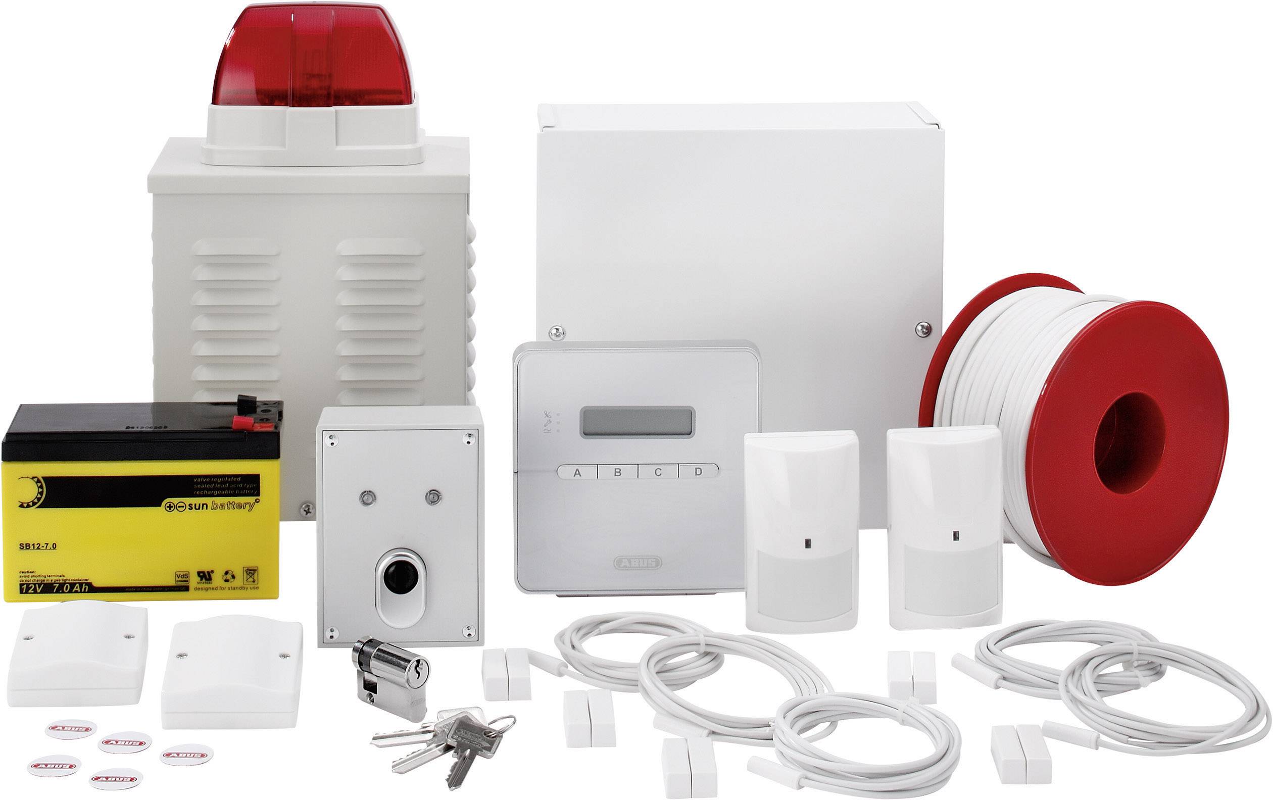 ABUS Alarm sets Terxon SX AZ4301 Alarm zones 8x wired, 1x tamper zone