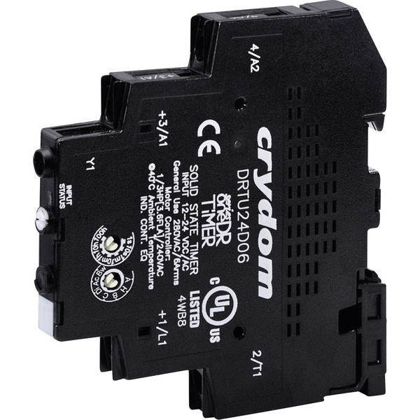 Crydom Halbleiterrelais DRTA06D06 Last-Strom (max.): 6A Schaltspannung (max.): 48 V/DC Nullspannungsschaltend 1St.