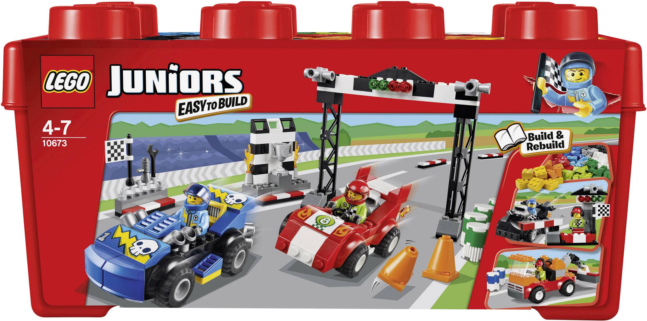 6061892 LEGO® JUNIORS Große Steinebox Ralley