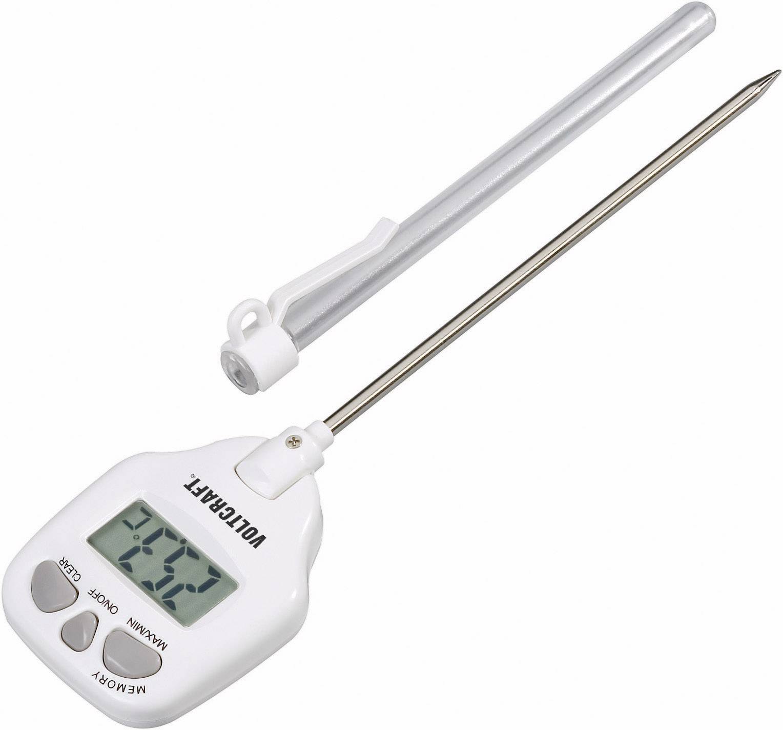 VOLTCRAFT IR 260-8S + DET1R Infrarot-Thermometer Optik 8:1 -30 bis +260°C Kontaktmessung, Pyrometer