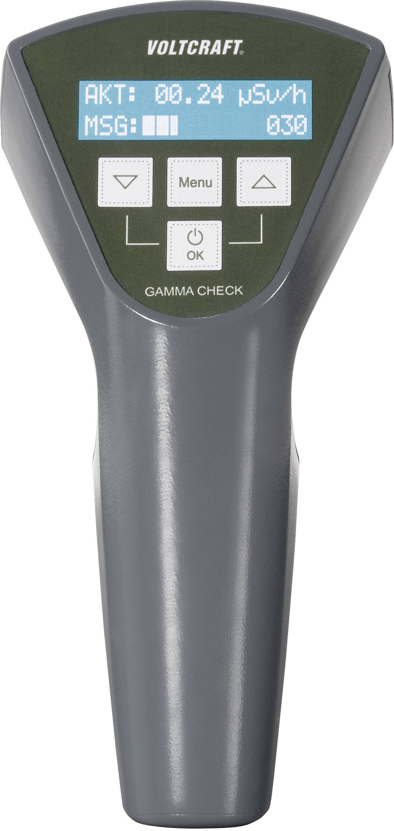 VOLTCRAFT Gamma-Check Geigerzähler, Radioaktivitäts-Messgerät, Strahlungsanzeige