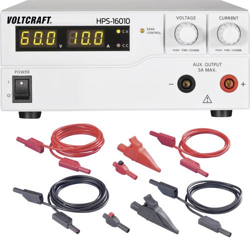 HPS-16010 Labornetzgerät, einstellbar 1 - 60 V/DC 0 - 10A 600W Remote programmierbar Anza