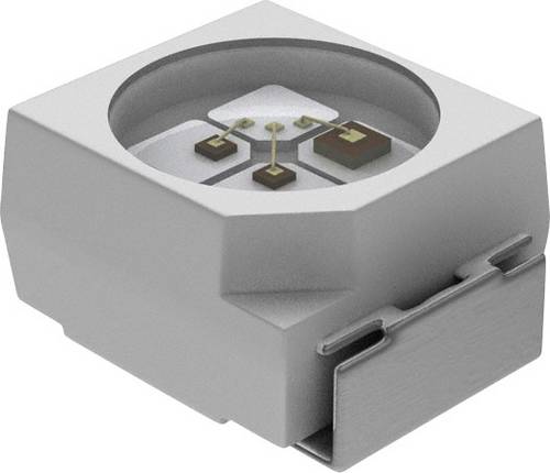 Vishay VLMG3100-GS08 SMD-LED PLCC2 Grün 16 mcd 120 ° 10 mA 2.2 V
