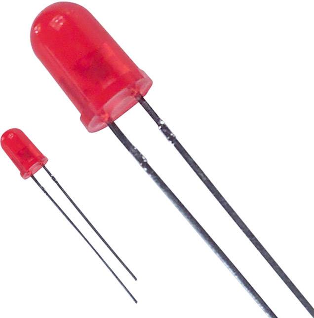 Lite-On LTL-4223 LED bedrahtet Rot Rund 5mm 19 mcd 36° 30mA 2V