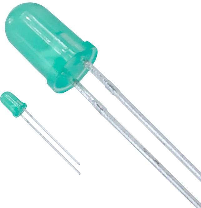 Lite-On LTL-4233 LED bedrahtet Grün Rund 5mm 19 mcd 36° 30mA 2.1V