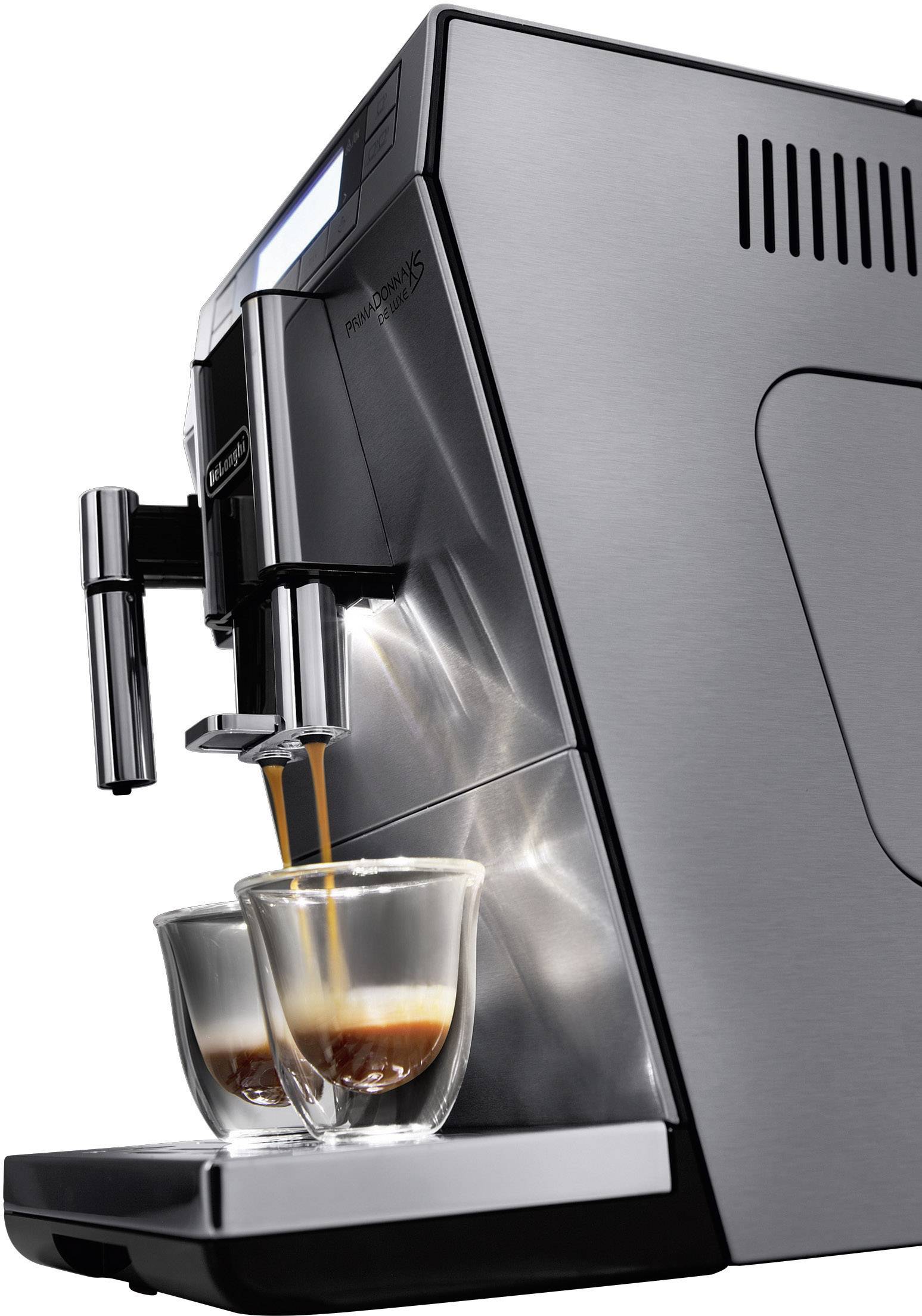 DeLonghi Primadonna XS De Luxe ETAM 36.365.M Kaffeevollautomat Silber