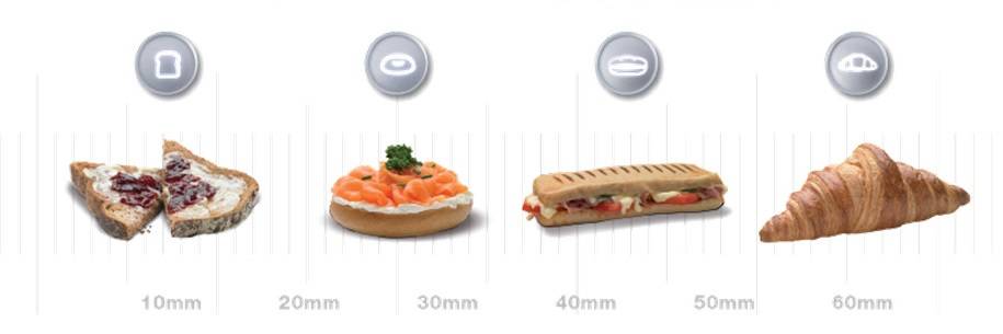 Kenwood Home Appliance TTM 610 Langschlitztoaster mit Bagel-Funktion, mit manueller Temperatureinstellung Edelstahl