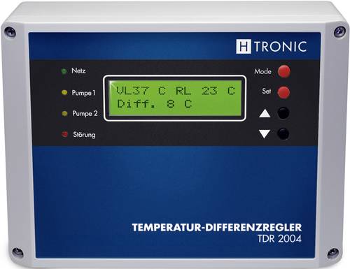H-Tronic 110990 TDR 2004 Temperatur-Differenz-Regler