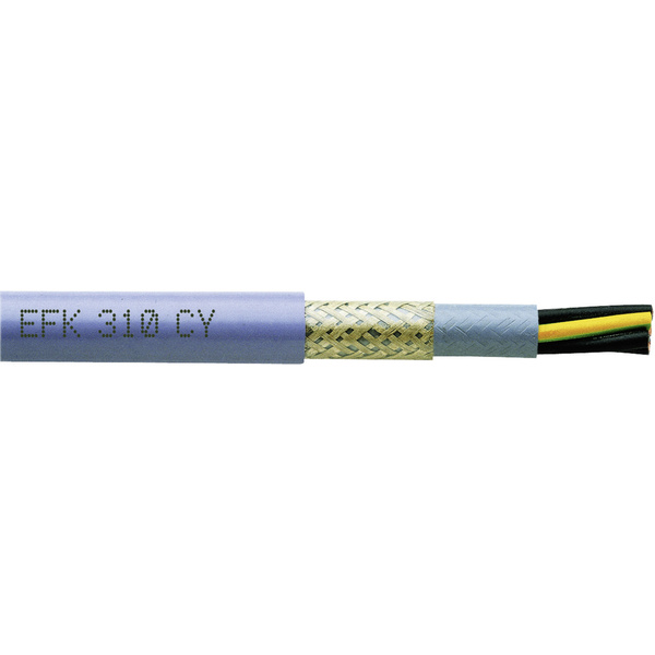 Faber Kabel 035475 Schleppkettenleitung EFK 310 CY 7G 0.50mm² Grau Meterware