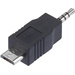 USB 2.0 Adapter [1x Klinkenstecker 2.5mm - 1x USB 2.0 Stecker Micro-B]