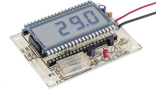 115452 LCD Thermometer Bausatz 9 V/DC, 12 V/DC -50 bis 150°C