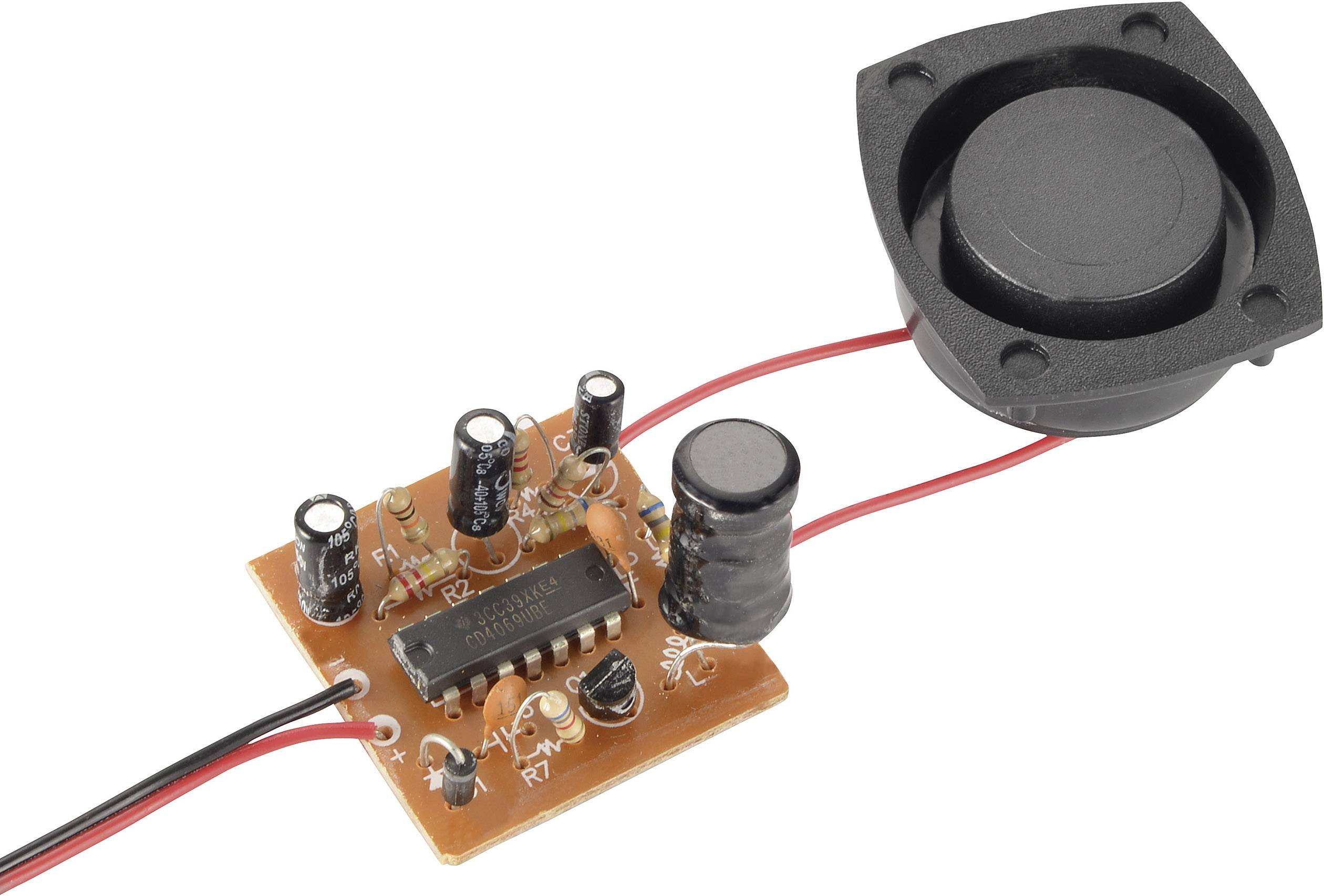 115983 Sirenenbaustein Baustein 6 V/DC, 9 V/DC, 12 V/DC