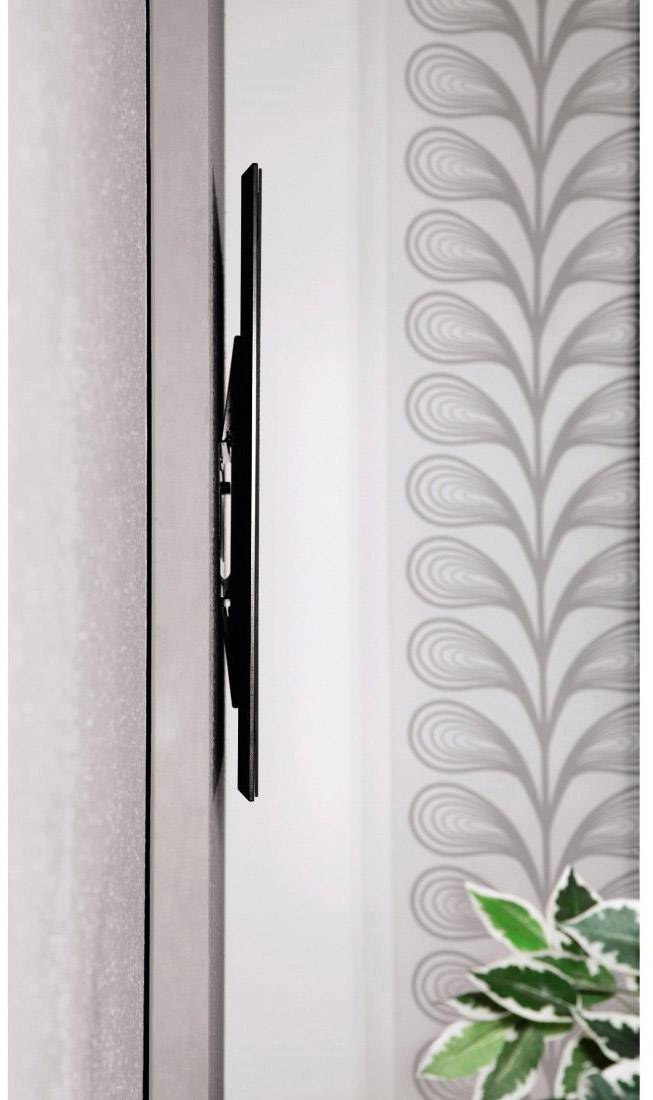 Hama 00108720 FIX "Ultraslim" XS TV-Wandhalterung Integrierte Wasserwaage 25,4 cm (10") - 66,0 cm (26") Starr, Rotierbar