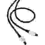 Toslink Digital-Audio Anschlusskabel [1x Toslink-Stecker (ODT) - 1x Toslink-Stecker (ODT)] 1.00 m Schwarz SuperSoft-Ummantelung
