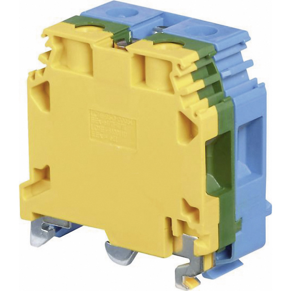 Répartiteur de base ABB M10/10.PE.N 1SNA 165 683 R2200 20 mm raccord à vis Affectation: terre, N vert, jaune, bleu 1 pc(s)