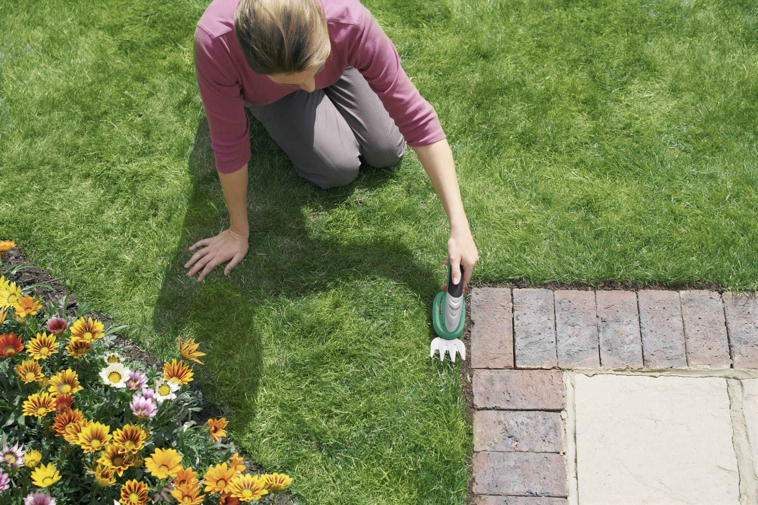 Bosch Home and Garden Isio Akku Teleskop-Grasschere inkl. Akku, inkl. Ladegerät 3.6V Li-Ion