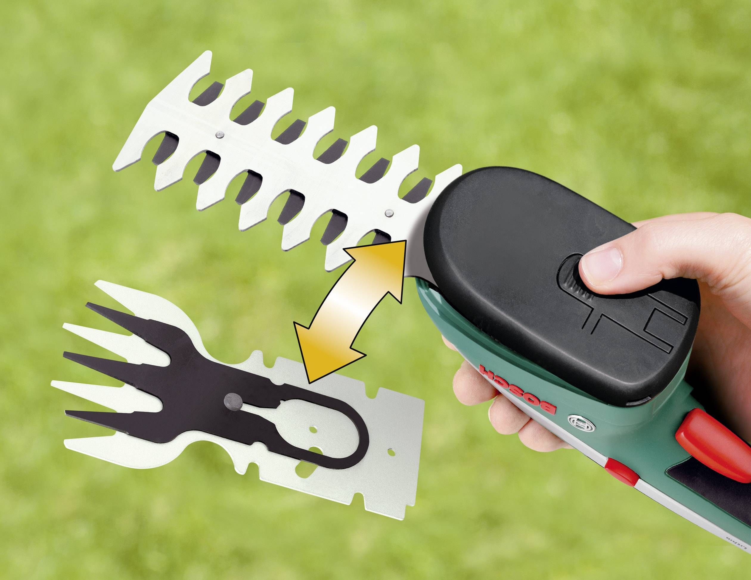 Bosch Home and Garden Isio Akku Grasschere inkl. Akku, inkl. Ladegerät 3.6V Li-Ion