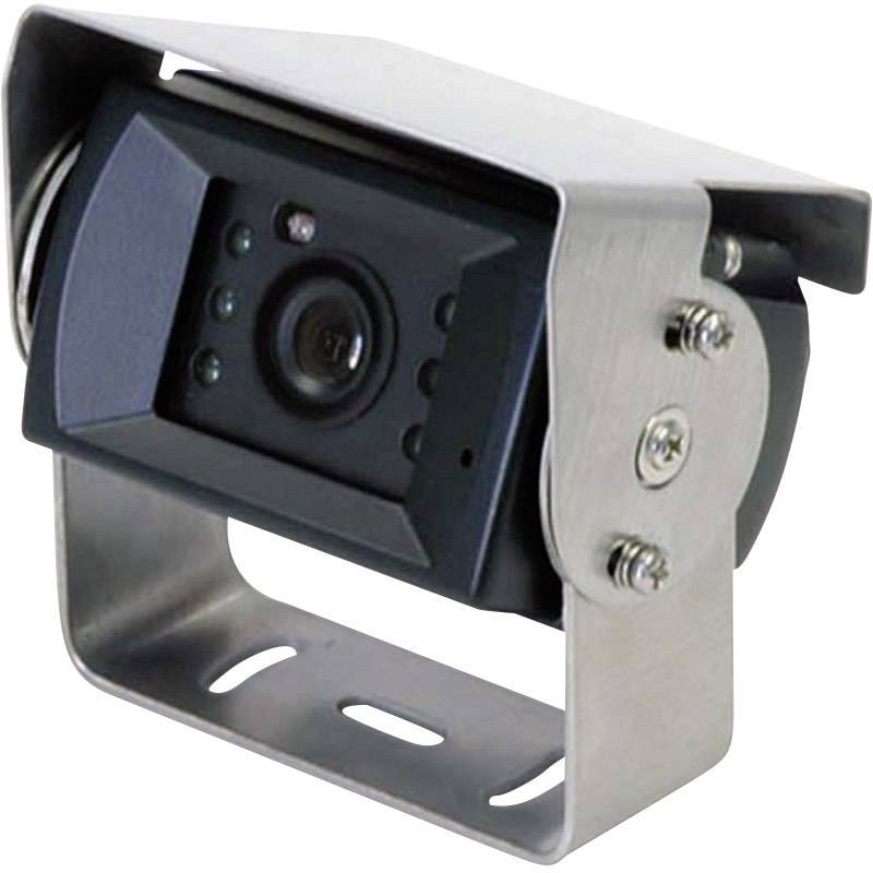 Camos RV-752 Kabel-Rückfahrvideosystem 2 Kamera-Eingänge, integriertes Mikrofon, integrierte Heizung Aufbau