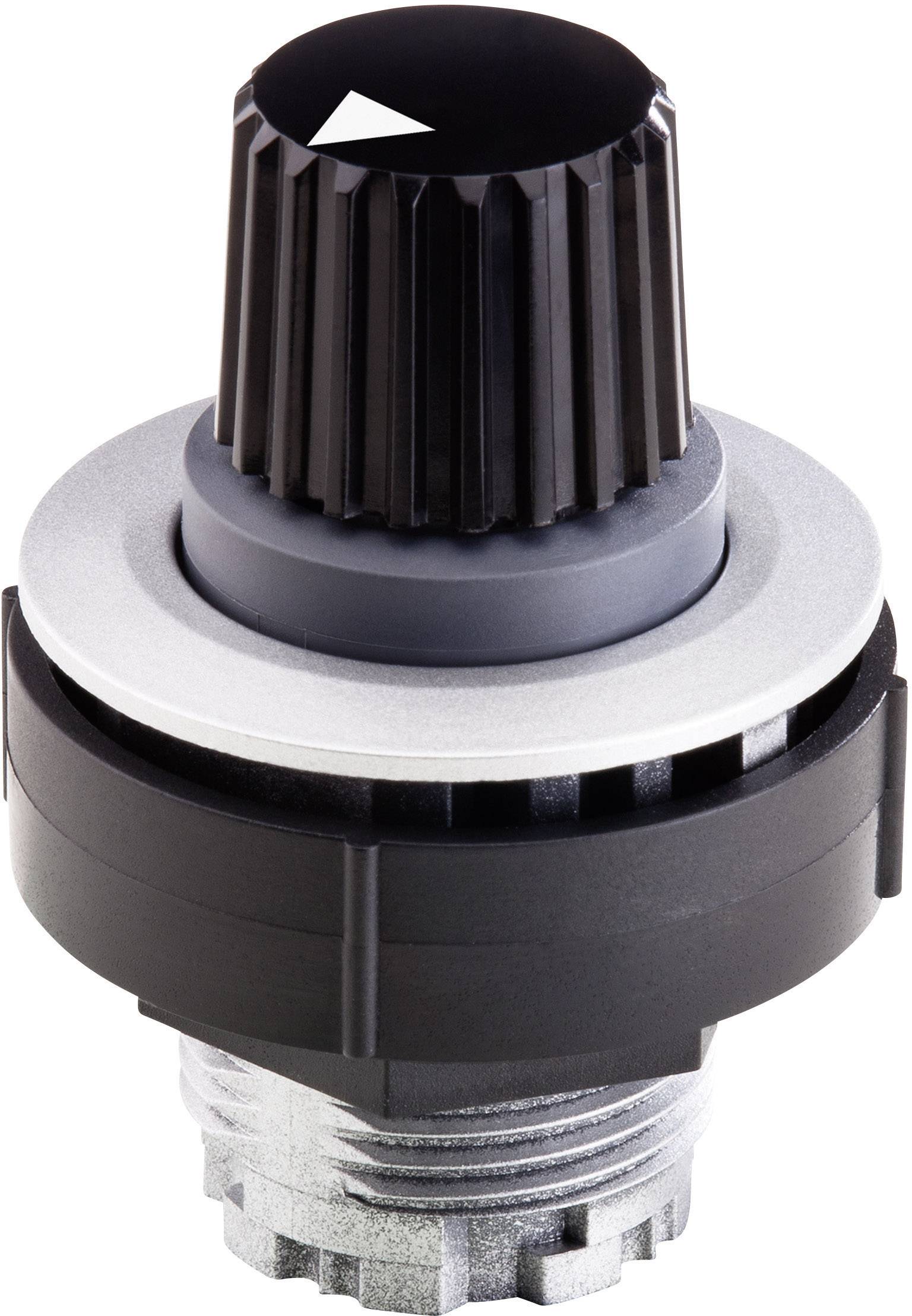 Schlegel KRJMR KRJMR Potentiometerantrieb Edelstahl, Schwarz 10St.