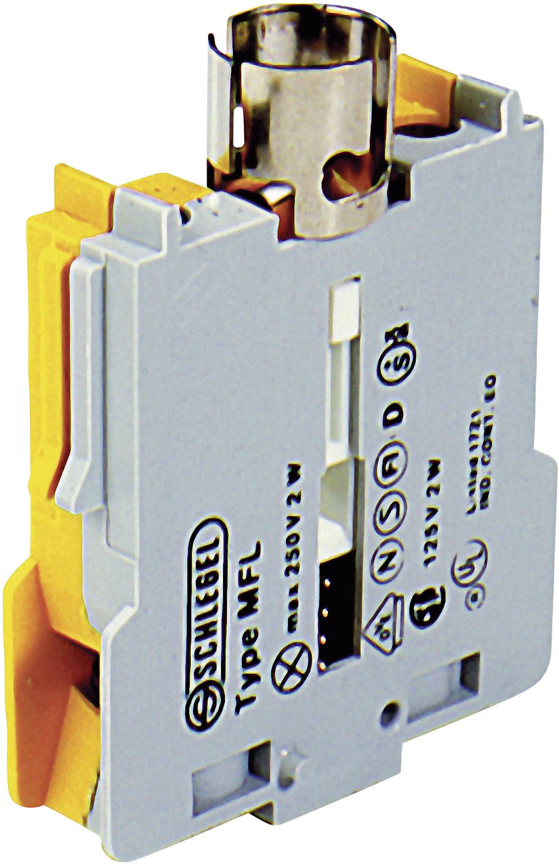 Schlegel MFL Kontaktelement, LED-Element Grün, Gelb rastend 250 V/AC 10St.