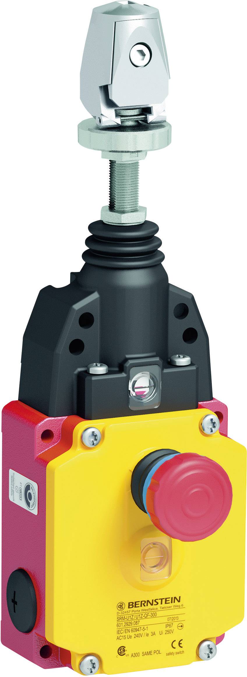 Bernstein 6012929087 SRM-U1Z/U1Z-QF-300 Seilzugschalter 240 V/AC 10A Seilzug mit Quickfix tastend IP67 1St.