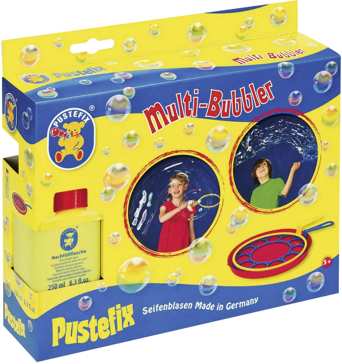 Pustefix Seifenblasen Multi-Bubbler Set 250 ml